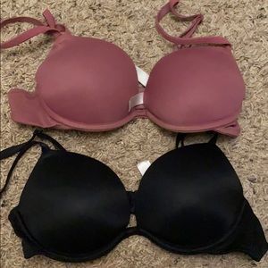 Pink push-up bra bundle (32B)